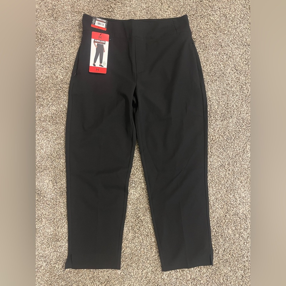 NWT Ladies’ Kirkland Ankle Pant Black Size M Medium